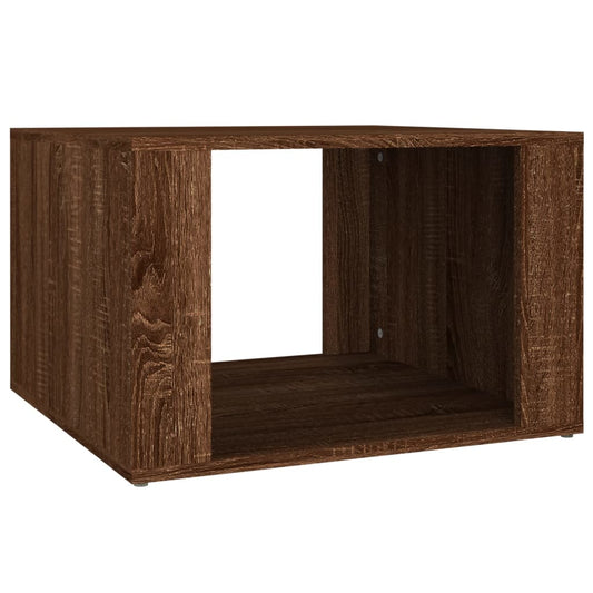 Bedside Table Brown Oak 57x55x36 cm Engineered Wood Bedside Table Brown Oak 57x55x36 cm Engineered Wood
