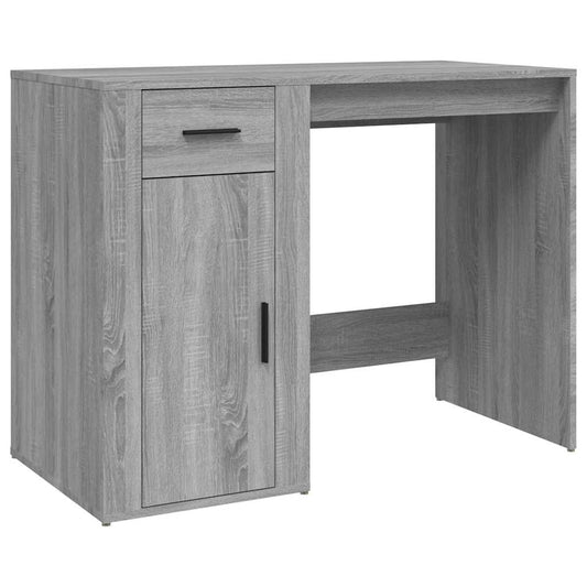 Desk Grey Sonoma 100x49x75 cm Engineered Wood Desk Grey Sonoma 100x49x75 cm Engineered Wood