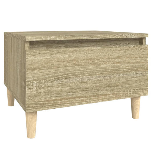 Side Table Sonoma Oak 50x46x35 cm Engineered Wood Side Table Sonoma Oak 50x46x35 cm Engineered Wood