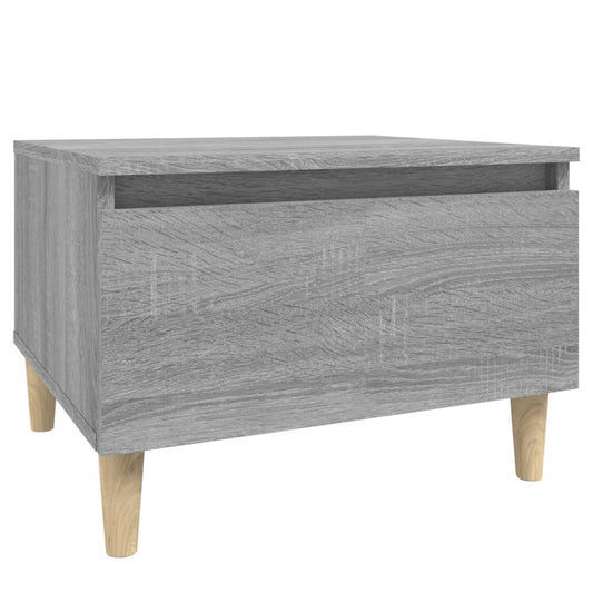 Side Table Grey Sonoma 50x46x35 cm Engineered Wood Side Table Grey Sonoma 50x46x35 cm Engineered Wood