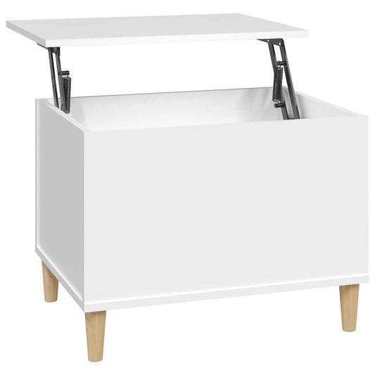 Coffee Table White 60x44.5x45 cm Engineered Wood Coffee Table White 60x44.5x45 cm Engineered Wood