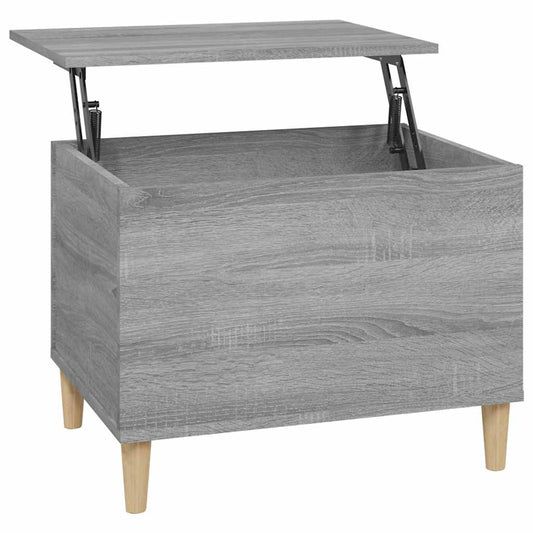 Coffee Table Grey Sonoma 60x44.5x45 cm Engineered Wood Coffee Table Grey Sonoma 60x44.5x45 cm Engineered Wood