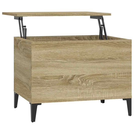 Coffee Table Sonoma Oak 60x44.5x45 cm Engineered Wood Coffee Table Sonoma Oak 60x44.5x45 cm Engineered Wood