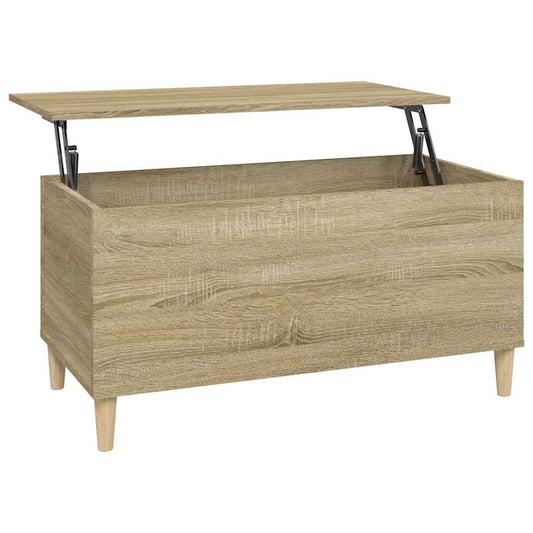 Coffee Table Sonoma Oak 90x44.5x45 cm Engineered Wood Coffee Table Sonoma Oak 90x44.5x45 cm Engineered Wood