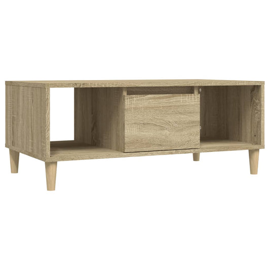 Coffee Table Sonoma Oak 90x50x36,5 cm Engineered Wood Coffee Table Sonoma Oak 90x50x36,5 cm Engineered Wood