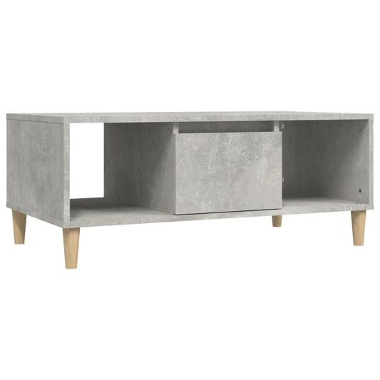 Coffee Table Concrete Grey 90x50x36,5 cm Engineered Wood Coffee Table Concrete Grey 90x50x36,5 cm Engineered Wood