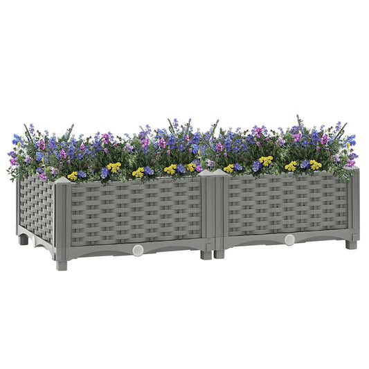 Raised Bed 80x40x23 cm Polypropylene Raised Bed 80x40x23 cm Polypropylene