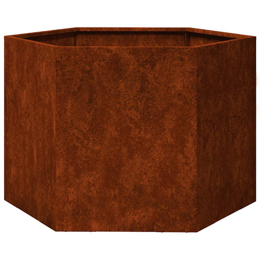 Planter Rusty 60x60x45 cm Corten Steel Planter Rusty 60x60x45 cm Corten Steel