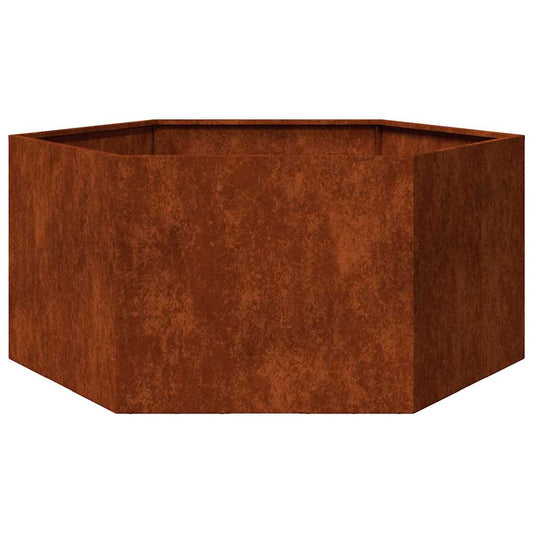 Planter Rusty 90x90x45 cm Corten Steel Planter Rusty 90x90x45 cm Corten Steel