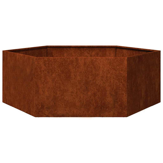 Planter Rusty 138x120x45 cm Corten Steel Planter Rusty 138x120x45 cm Corten Steel