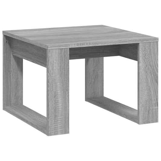 Side Table Grey Sonoma 50x50x35 cm Engineered Wood Side Table Grey Sonoma 50x50x35 cm Engineered Wood