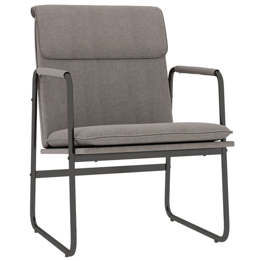 Lounge Chair Taupe 55x64x80 cm Fabric Lounge Chair Taupe 55x64x80 cm Fabric