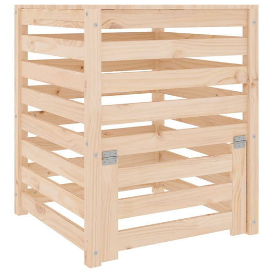 Composter 63.5x63.5x77.5 cm Solid Wood Pine Composter 63.5x63.5x77.5 cm Solid Wood Pine