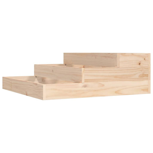 Planter 78x78x27 cm Solid Wood Pine Planter 78x78x27 cm Solid Wood Pine