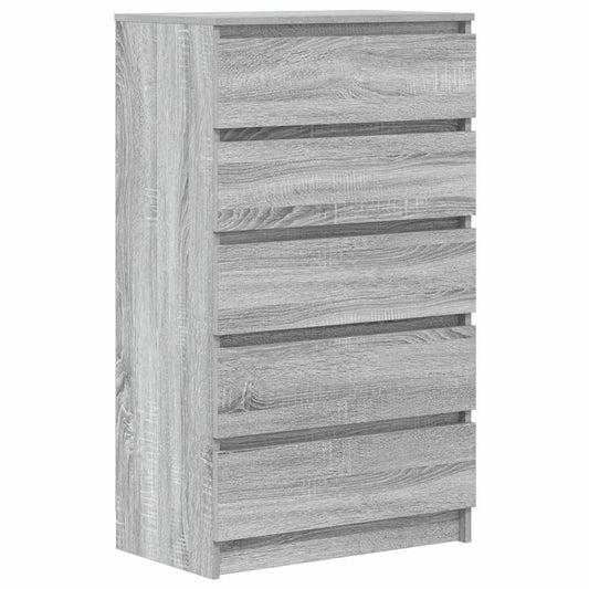 Drawer Cabinet Grey Sonoma 60x36x103 cm Engineered Wood Drawer Cabinet Grey Sonoma 60x36x103 cm Engineered Wood