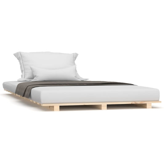 Bed Frame without Mattress 100x200 cm Solid Wood Pine Bed Frame without Mattress 100x200 cm Solid Wood Pine