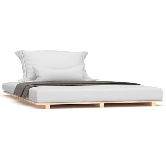 Bed Frame without Mattress 150x200 cm King Size Solid Wood Pine Bed Frame without Mattress 150x200 cm King Size Solid Wood Pine