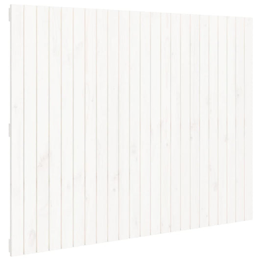 Wall Headboard White 146.5x3x110 cm Solid Wood Pine Wall Headboard White 146.5x3x110 cm Solid Wood Pine