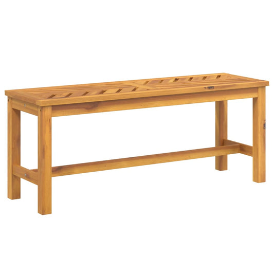 Garden Bench 110 cm Solid Wood Acacia Garden Bench 110 cm Solid Wood Acacia