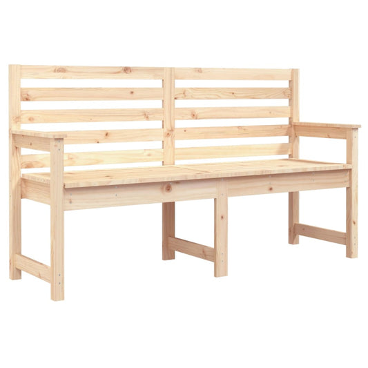 Garden Bench 159.5x48x91.5 cm Solid Wood Pine Garden Bench 159.5x48x91.5 cm Solid Wood Pine