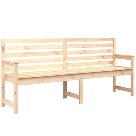 Garden Bench 203.5x48x91.5 cm Solid Wood Pine Garden Bench 203.5x48x91.5 cm Solid Wood Pine