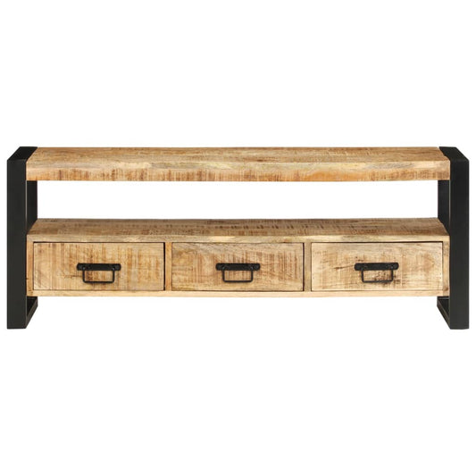 TV Cabinet 120x30x45 cm Solid Wood Mango TV Cabinet 120x30x45 cm Solid Wood Mango