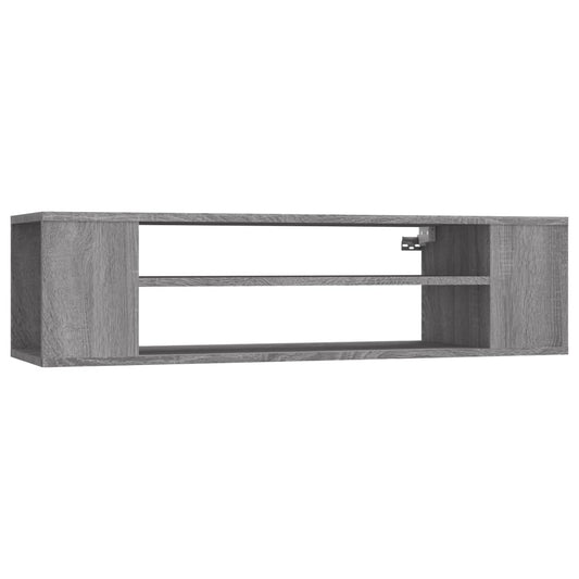 Hanging TV Cabinet Grey Sonoma 100x30x26.5 cm Engineered Wood Hanging TV Cabinet Grey Sonoma 100x30x26.5 cm Engineered Wood