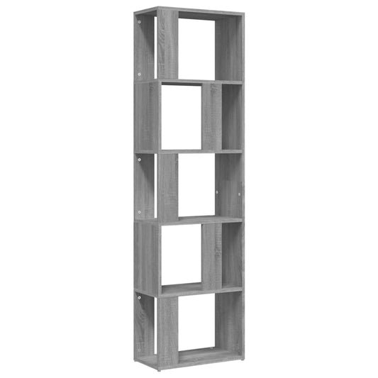 Book Cabinet | Grey Sonoma | Engineered wood | Tall | Book Cabinet Book Cabinet | Grey Sonoma | Engineered wood | Tall | Book Cabinet