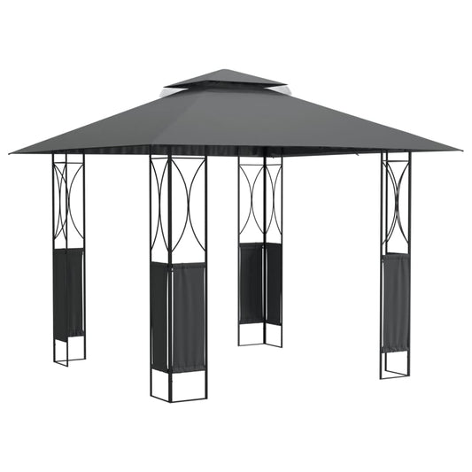 Gazebo with Roof Anthracite 300x300x270 cm Steel Gazebo with Roof Anthracite 300x300x270 cm Steel