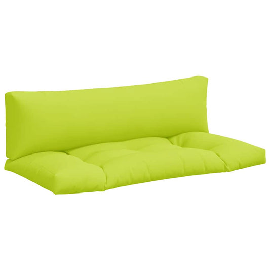 Pallet Cushions 2 pcs Bright Green Fabric Pallet Cushions 2 pcs Bright Green Fabric