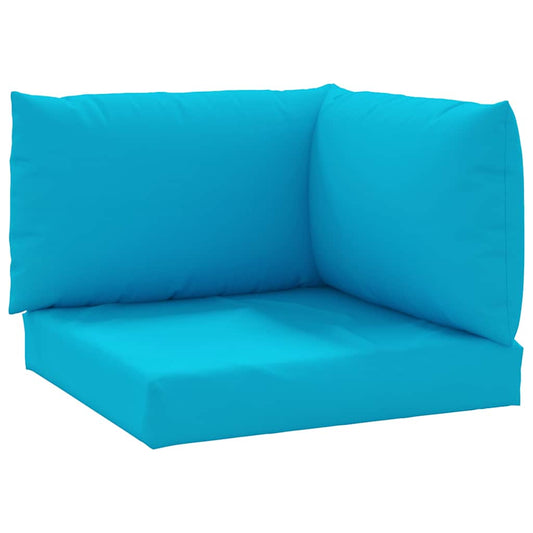 Pallet Cushions 3 pcs Light Blue Oxford Fabric Pallet Cushions 3 pcs Light Blue Oxford Fabric