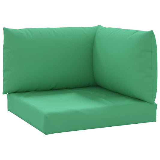 Pallet Cushions 3 pcs Green Oxford Fabric Pallet Cushions 3 pcs Green Oxford Fabric