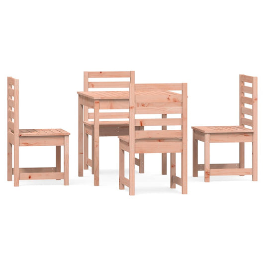 5 Piece Garden Dining Set Solid Wood Douglas 5 Piece Garden Dining Set Solid Wood Douglas