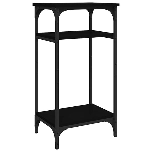 Side Table Black 40x30x75 cm Engineered Wood Side Table Black 40x30x75 cm Engineered Wood