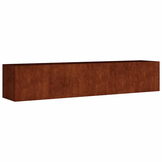 Garden Raised Bed 200x40x40 cm Corten Steel Garden Raised Bed 200x40x40 cm Corten Steel
