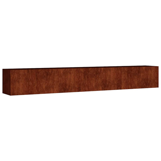 Garden Raised Bed 280x40x40 cm Corten Steel Garden Raised Bed 280x40x40 cm Corten Steel