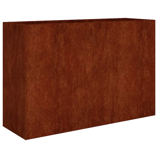 Garden Raised Bed 120x40x80 cm Corten Steel Garden Raised Bed 120x40x80 cm Corten Steel