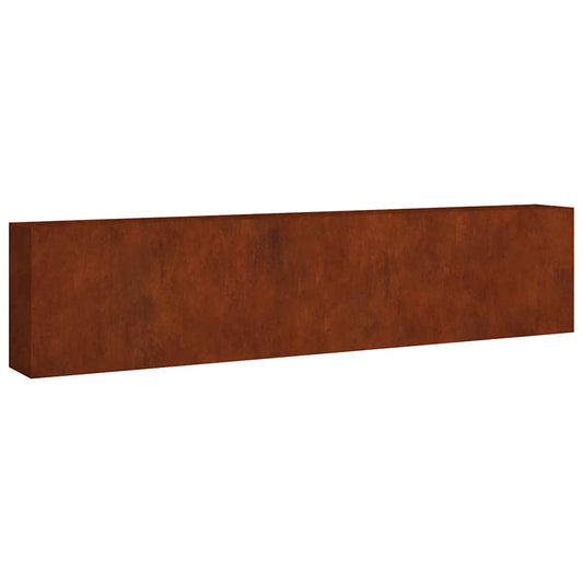 Garden Raised Bed 360x40x80 cm Corten Steel Garden Raised Bed 360x40x80 cm Corten Steel
