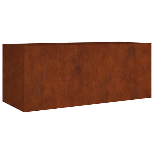 Garden Raised Bed 200x80x80 cm Corten Steel Garden Raised Bed 200x80x80 cm Corten Steel
