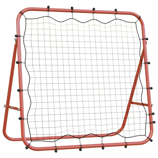 Adjustable Football Kickback Rebounder 96x80x96 cm Steel and PE Adjustable Football Kickback Rebounder 96x80x96 cm Steel and PE