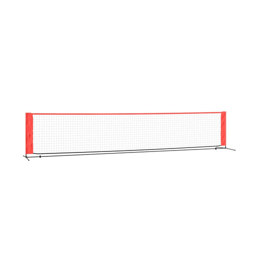 Tennis Net Black and Red 500x100x87 cm Polyester Tennis Net Black and Red 500x100x87 cm Polyester