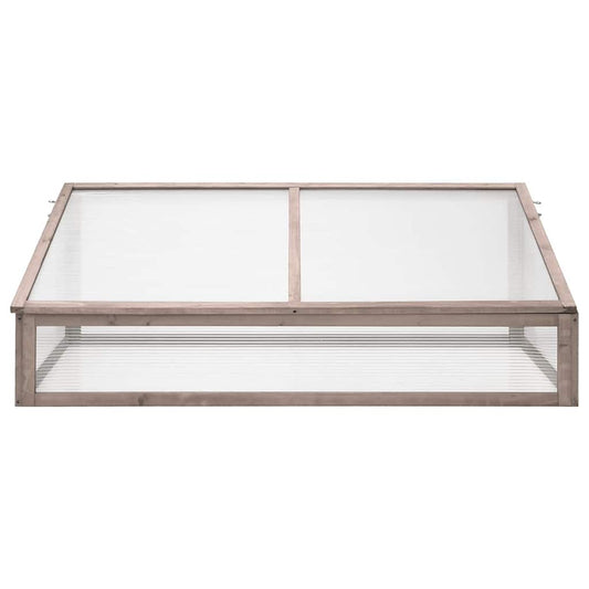 Greenhouse Grey 110x56x39 cm Fir Wood Greenhouse Grey 110x56x39 cm Fir Wood
