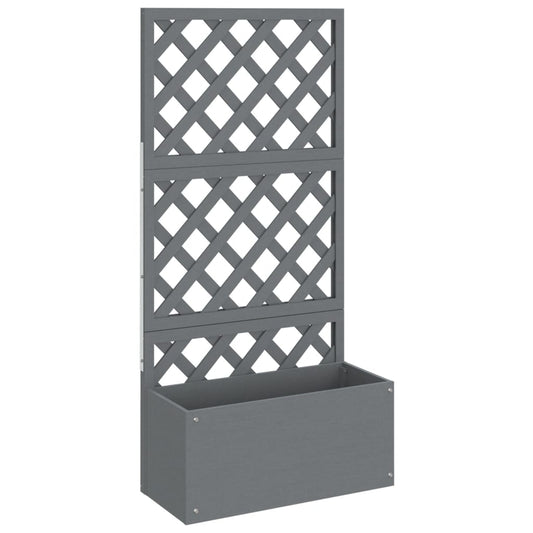 Trellis Planter Grey 65x33x135 cm WPC Trellis Planter Grey 65x33x135 cm WPC