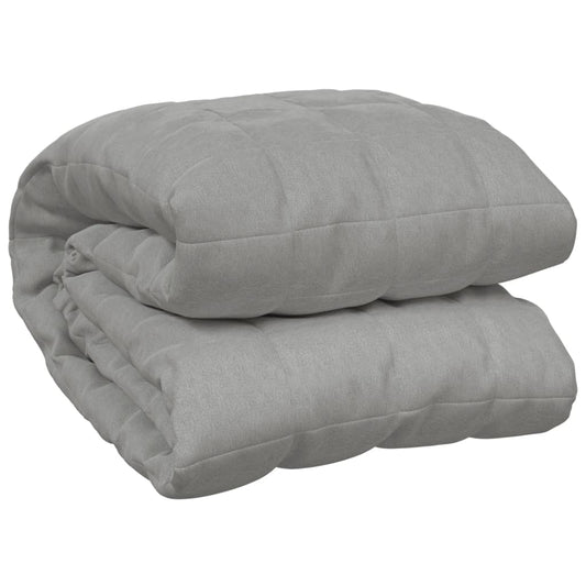 Weighted Blanket Grey 220x240 cm King 11 kg Fabric Weighted Blanket Grey 220x240 cm King 11 kg Fabric