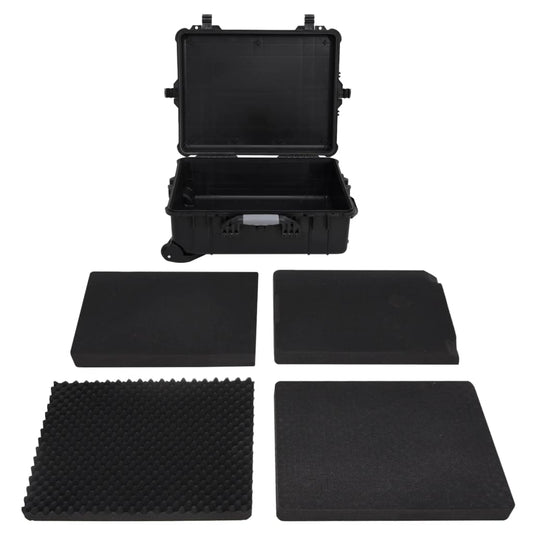 Wheeled Flight Case Black 63x50x23 cm PP Wheeled Flight Case Black 63x50x23 cm PP