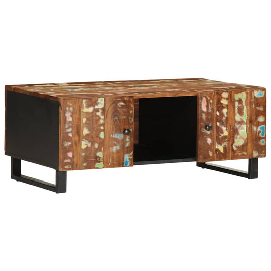 Coffee Table 100x54x40 cm Solid Wood Reclaimed&Engineered Wood Coffee Table 100x54x40 cm Solid Wood Reclaimed&Engineered Wood
