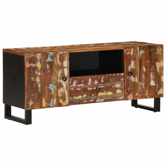 TV Cabinet 105x33,5x46 cm Solid Wood Reclaimed&Engineered Wood TV Cabinet 105x33,5x46 cm Solid Wood Reclaimed&Engineered Wood
