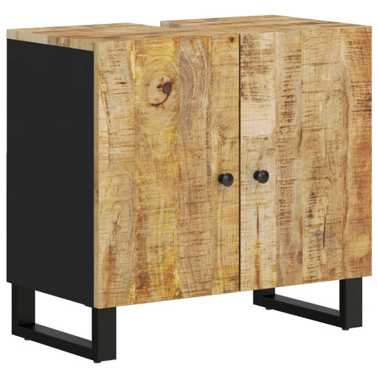 Sink Cabinet 62x33x58 cm Solid Wood Mango and Engineered Wood Sink Cabinet 62x33x58 cm Solid Wood Mango and Engineered Wood