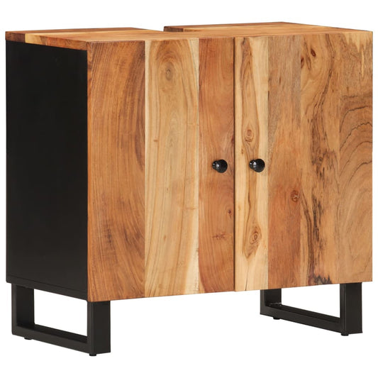 Sink Cabinet 62x33x58 cm Solid Wood Acacia and Engineered Wood Sink Cabinet 62x33x58 cm Solid Wood Acacia and Engineered Wood