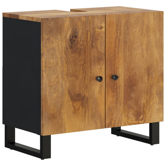 Sink Cabinet 62x33x58 cm Solid Wood Mango and Engineered Wood Sink Cabinet 62x33x58 cm Solid Wood Mango and Engineered Wood